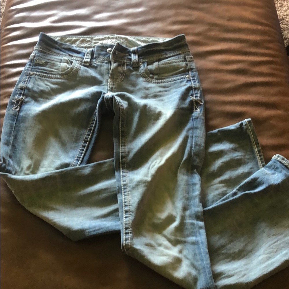Buckle Black Jeans 25x32